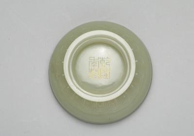 图片[3]-Jade round box with character of “shou (longevity)”, Qing dynasty, Qianlong reign (1736-1795)-China Archive